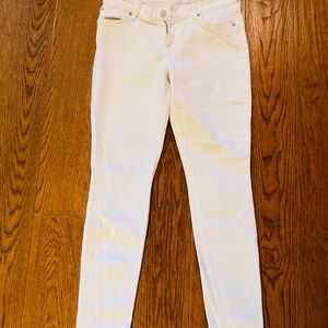 7 For All Mankind Cream‎ Skinny Jeans